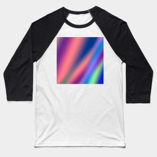 red blue green abstract texture pattern art Baseball T-Shirt